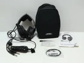 324843-1020 Bose 325454-0010 A20 Bluetooth Aviation Headset Dual Plug Ga