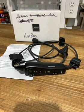 Bose 327070-3070 A20 Headset Control Module Airbus Plug With Bluetooth