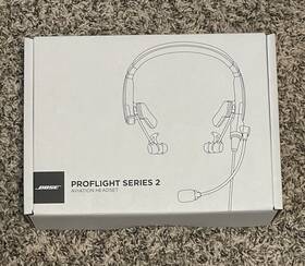 Bose 789812-5019 Aviation Proflight Series 2 - Dual Ga Plugs And Bluetooth Used Like New