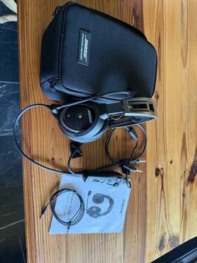 Bose 838432-0010 New A20 Aviation Headset Bluetooth Dual Plug