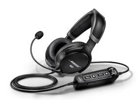 Bose 857641-r120 A30 Anr Aviation Headset Battery Powered With Bluetooth &ga Dual Plugs