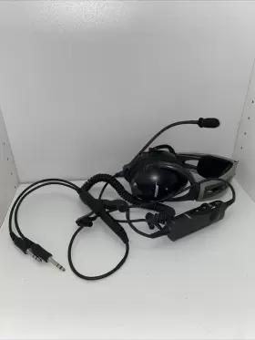 Ahx-32-02 Bose A10 Helicopter Headset Dual Ga Plugs Noisecancel Tested
