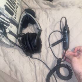 Bose Mfr32108 Aviation Headset With Lip Light
