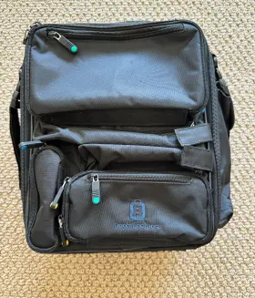 Blbpfb-05 Brightlights Brightline Black Modular Pilot Flight Bag-aviation-gear-organizer-1st G-like New
