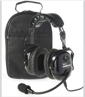 Cadence Aviation 8541747702 Premium Stereo Headset By Active Noise Cancelling New