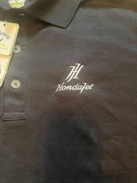 Callaway 733516042911 Calloway Hondajet Honda Aircraft Golf Shirt