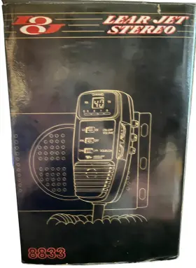 8833 Carrady Electronics Lear Jet Stereo Model Nib Complete Electronic Ltd Fcc Certified