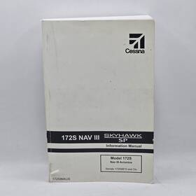 Cessna Aim-ces-172simaus-naviii Skyhawk Airplane Information Owners Manual - 172s G1000 And Kap-140
