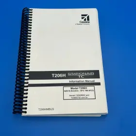 Aim-ces-t206h-naviii-gfc-700 Cessna Turbo Stationair Tc Information Manual T206h Gfc-700 1st Revision 2007
