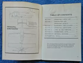 D1021-13 Cessna Aircraft 182 Skylane Poh 1984 Factory Owner Manual Operation Emergency Check List