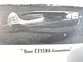 P138-13 Cessna Aircraft Radial 190-1 95 Poh Owners Manual Check List Fuel System Stalling Speeds