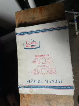 C401 Cessna 402 401 Service Manual