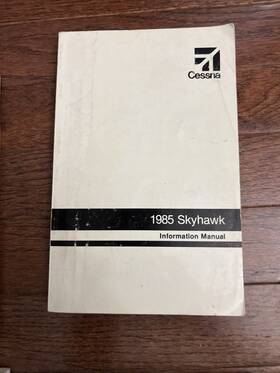 Cessna D1297-13-rci-2000-10/95 1986 Skyhawk Information Manual