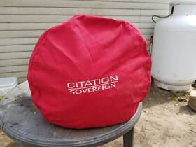 Cessna Wp10877 Aviation Citation Sovereign - 680 Engine Cover Storage Bag Only Zipper Closure