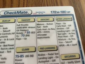 Checkmate Aviation 172m180fps New Cessna 172m/180hp Fp Prop Standard Size