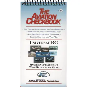 Checkmate Aviation 641752366732 New Non-specific Aircraft Model Universal Retract Gear Checkbook Volume 1