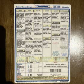 Checkmate Aviation 7gcaa 7kcab 7gcbc Like New Bellanca / American Champion 7eca Checklist By