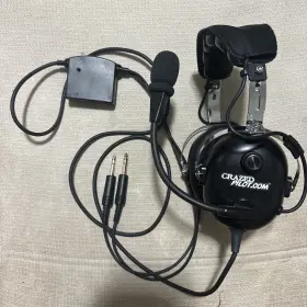 Cp-1anr Crazedpilot 7.3876e 11 Active Noise Reduction Headset For Aircraft
