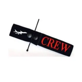 Otre508 Crewgear Crew Gear Secured Bag Tag - Embroidered