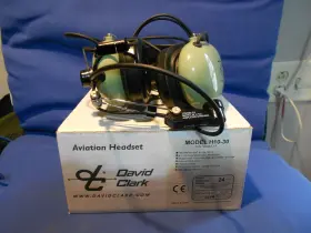 David Clark 033583001713 H10 30 Aviation Headset Excellent Condition-pre Owned