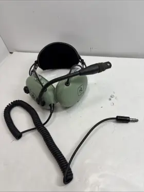 0707 David Clark Aviation Headset Softtop Oregon Aero. Model Don T Know