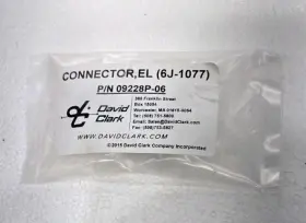 09228p-06 David Clark 09228p Genuine Connector Electrical 6j-1077 P/n