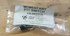 09851p-28 David Clark Lot Of Eleven Push-to-talk Dpst Switches Free Shipping