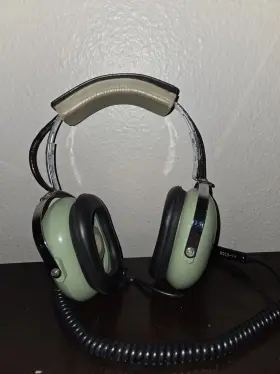 10ba David Clark 10ba/f H10-20 Aviation Headset Noise Cancellation For Parts