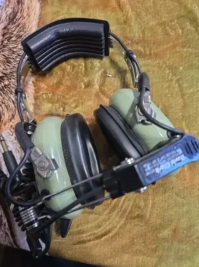 12304g-05 David Clark 12304g-5 Model H3332 Aircraft Bucket Operator Ground Headset