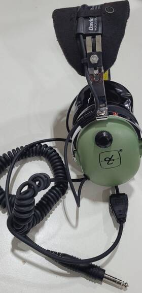 David Clark 12416g-24 10s/h Stereo Headset Listen-only