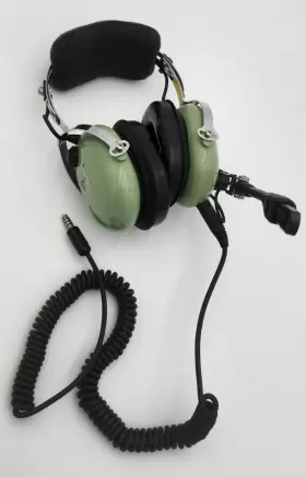 12507g-31 David Clark H10-60 Aviation Headset With M-7a Mic