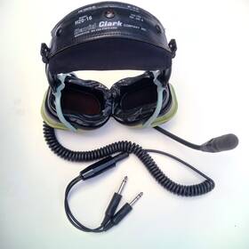 David Clark 12507g-48 Model H20-16 Ga Heli / Airplane - Aviation Headset