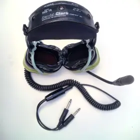 12507g-48 David Clark Model H20-16 Ga Heli / Airplane - Aviation Headset
