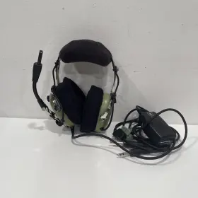 12507g-50 David Clark H10-13x Anr Aviation Headset With Mic And Carry Case - Powers On Used