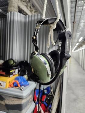 David Clark 12508g-34 2 Sets Headset H3530 With Flex Boom Mic Comms
