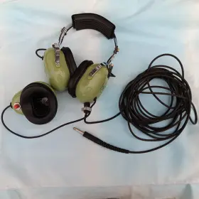 12515g-12 David Clark Pre-owned Ground Support Headset H3312 With Shielded Muff-mic