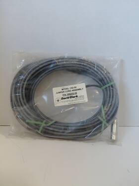 David Clark 16823-03 Model C52-50 Jumper Cord Assembly P/n 16823g-03