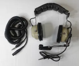 16987g-14 David Clark Company Headset / Model H3370 Part# Rare/legacy