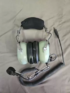 18282g-02 David Clark H10-56 Aviation Headset With Microphone Pre-owned