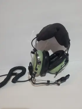 18284g-01 David Clark Aviation Headset Model H10-76 Untested