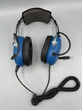 18316g-01 David Clark Racing Radios Headset Model 9500 Pit Crew Noise Cancelling