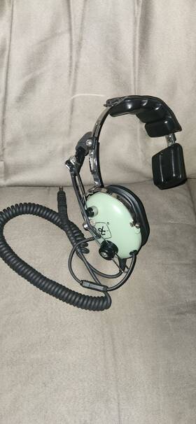 David Clark 18491g-03 H3392 Single Domed Headset Gse. Just Like New
