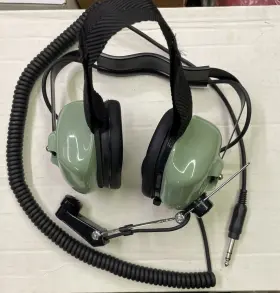 18868g-01 David Clark New H3342 Behind The Head Headset Gse Deice Fire Ems