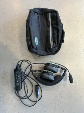 19602p-82 David Clark Pro-x2 Aviation Headset - 5-pin Xlr Airbus With Bluetooth