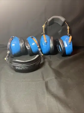 18220g-02 David Clark 28-ls Model 27-ls Hearing Protector Blue