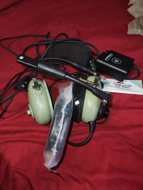 David Clark 37215 H10-13x Anr Headset - Ear Seals Tsoftd Ga Plugs Free Shipping