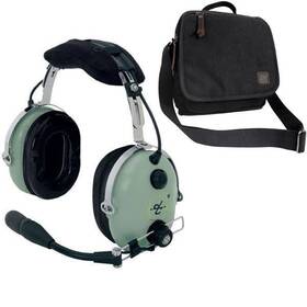 David Clark 37218 New H10-60 Passive Headset And Bag Combo