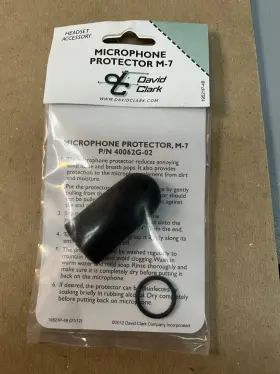 40062g-02 David Clark Mike Muff Wind Screen Cover P/n For M-7 Microphones