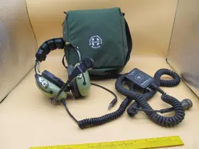 40301g-03bn David Clark Bnsf Headset With Radio Adapter 18667g-32 Single Plug-in