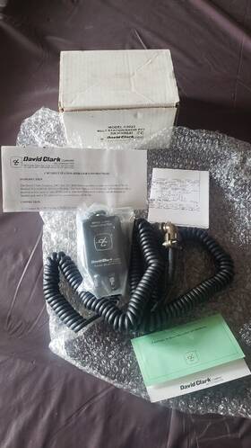 David Clark 40308g-01 C3023 Belt Station/radio Ptt In Box